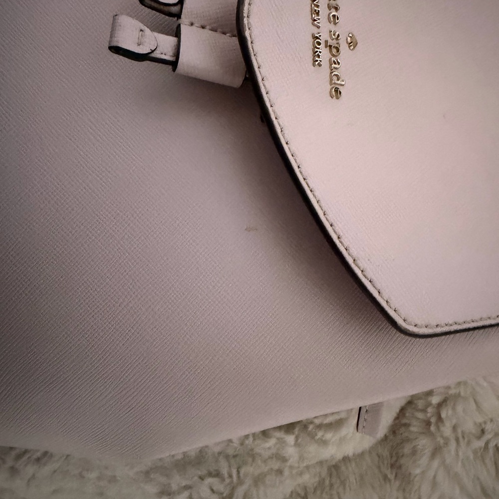 kate spade Light Pink Saffiano Leather Backpack - Picture 2 of 4